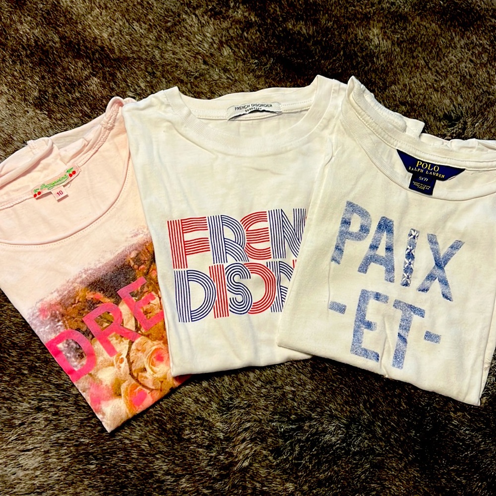 T-shirts Ralph Lauren Bonpoint French Disorder